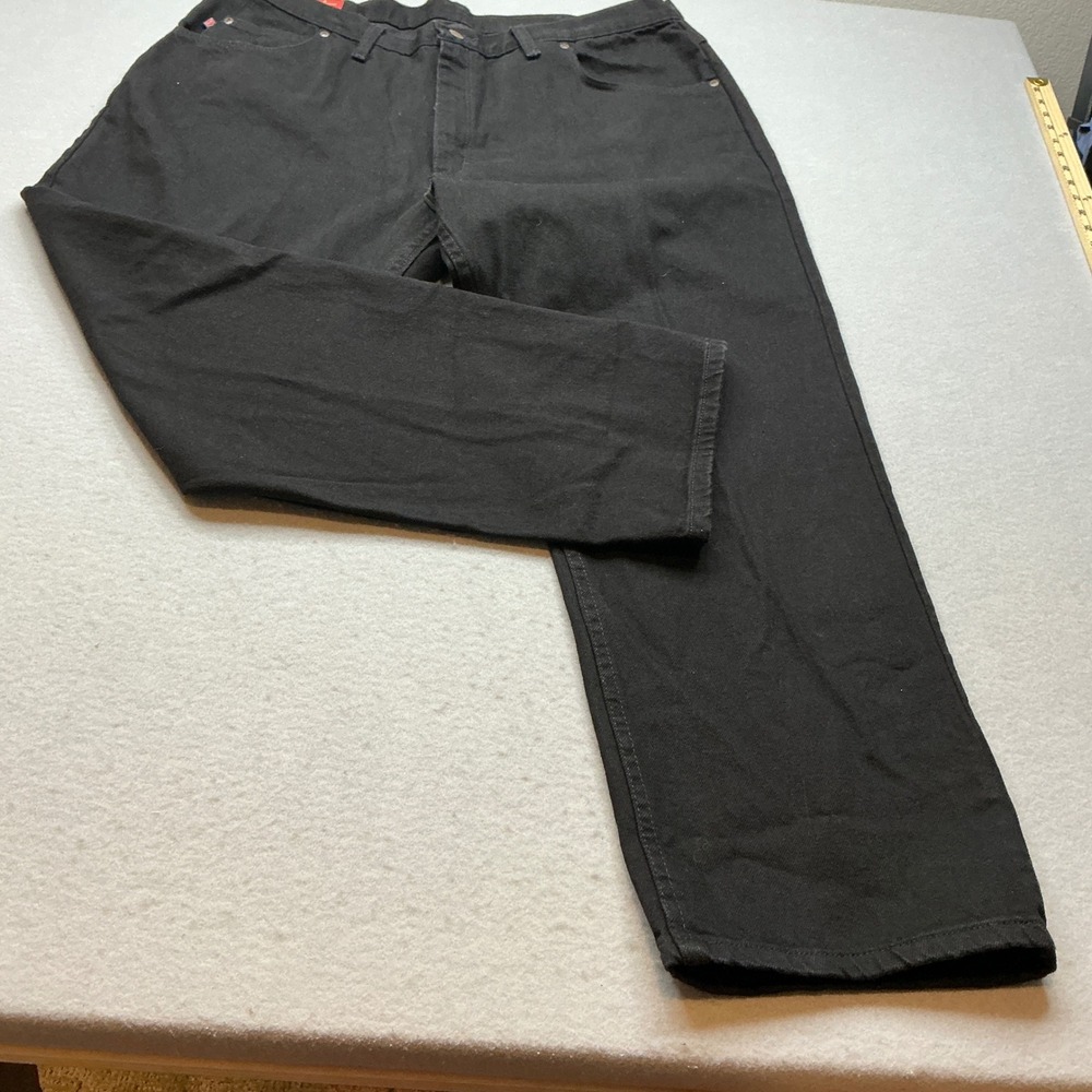 Red Kap Dungaree Jeans Heavyweight Denim 42x30‎ Black Mens Work Pants NWT